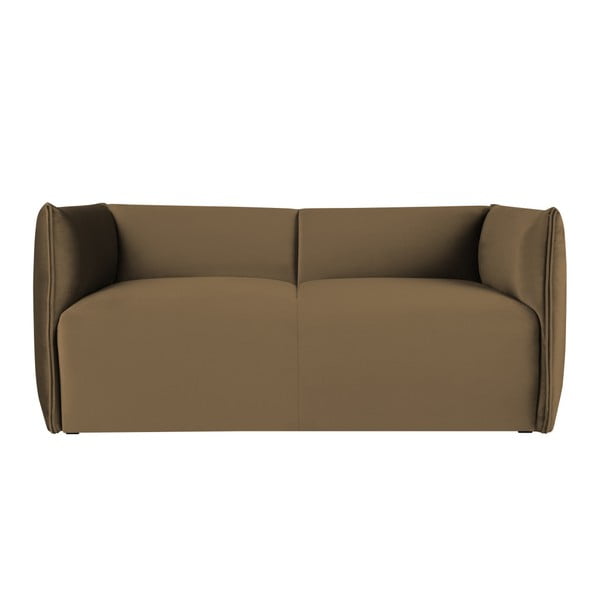 Ciemnobrązowa sofa 2-osobowa Norrsken Ebbe