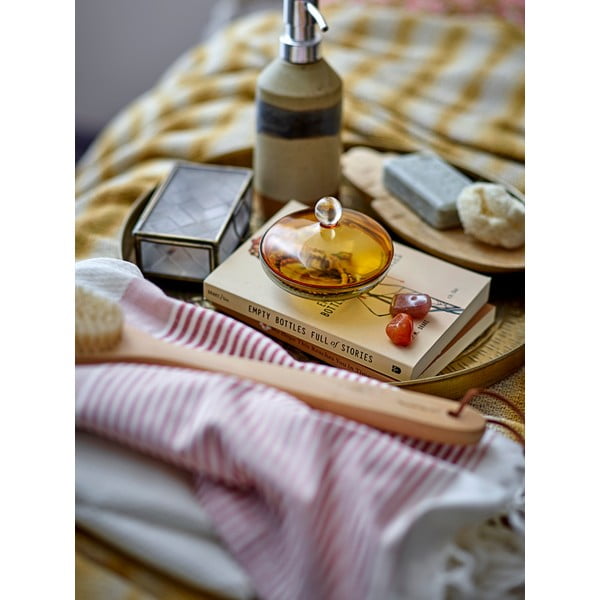 Żółta narzuta na łóżko dwuosobowe 220x260 cm Decia – Bloomingville-image-2