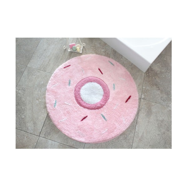 Dywanik łazienkowy Alessia Donut, Ø 90 cm