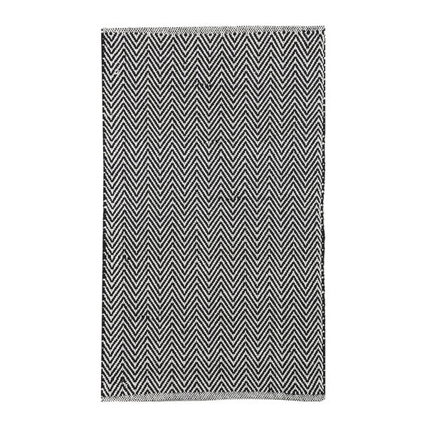 Dywan bawełniany tkany ręcznie Webtappeti Zic Zac, 120 x 170 cm