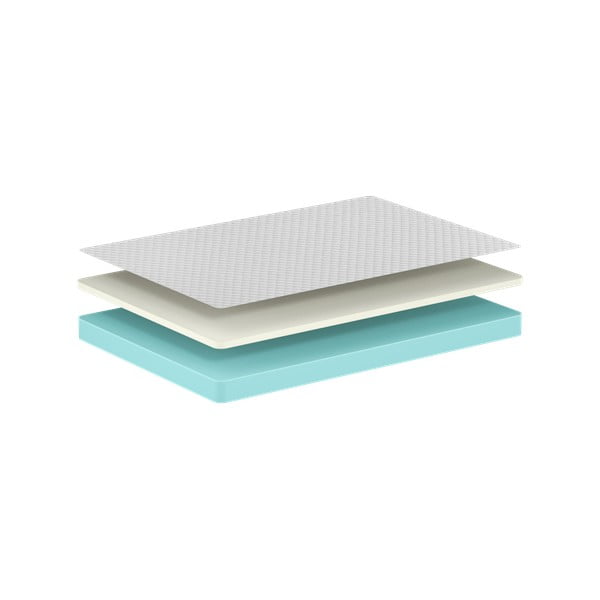 Piankowy materac dziecięcy 90x200 cm VISCO – Vipack-image-1