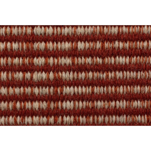 Pomarańczowy wełniany chodnik Flair Rugs Anu, 60x200 cm-image-3
