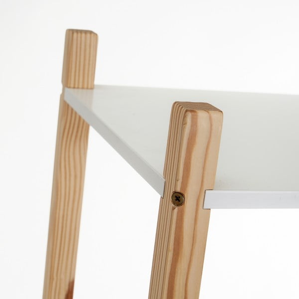 Biały regał dziecięcy 60x106,5 cm – Casa Selección-image-2