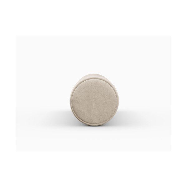 Beżowa aksamitna poduszka do sofy modułowej Rome Velvet – Cosmopolitan Design-image-1