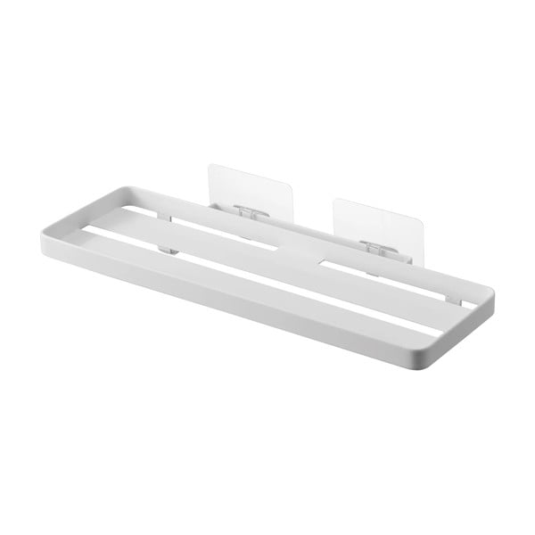 Stalowa półka łazienkowa w matowym białym kolorze bez wiercenia Film Hook – YAMAZAKI