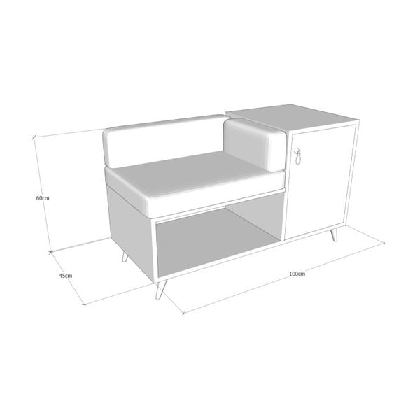 Wielofunkcyjna ławka i komoda Anzer-image-2