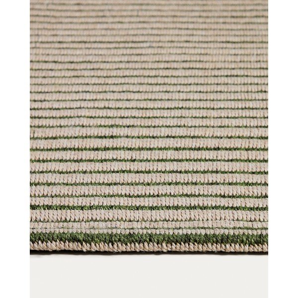 Zielony/beżowy dywan odpowiedni na zewnątrz 200x300 cm Ardelia – Kave Home-image-4