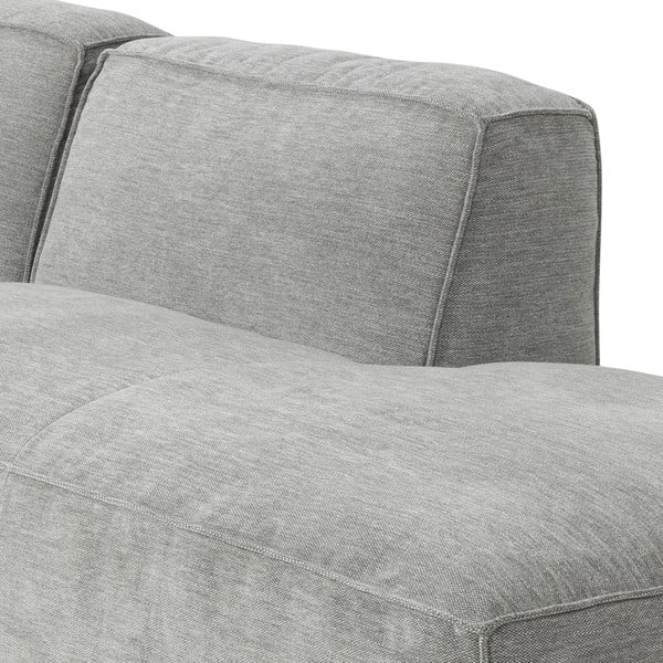 Jasnoszary narożnik modułowy Bonami Selection Fairfield, prawostronny, 266 cm-image-1