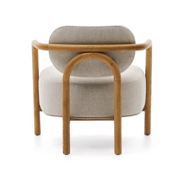 Beżowy fotel Melqui – Kave Home-image-4