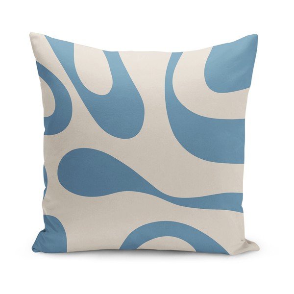Poszewka na poduszkę 43x43 cm Blue Latte – Mila Home