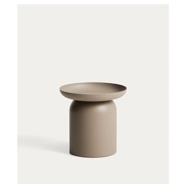 Metalowy okrągły stolik ogrodowy ø 45 cm Arcola – Kave Home-image-4