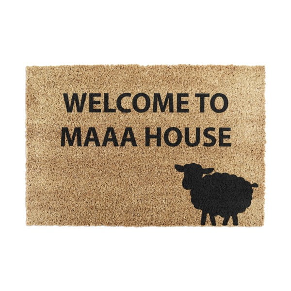 Wycieraczka z włókna kokosowego 40x60 cm Welcome to Maaa House – Artsy Doormats