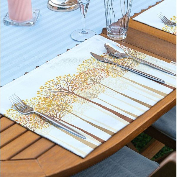 Tekstylna mata stołowa 45x35 cm – Mila Home-image-1