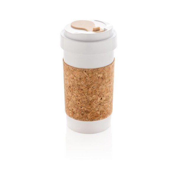 Ekologiczny kubek termiczny z korkową osłonką XD Collection ECO, 400 ml