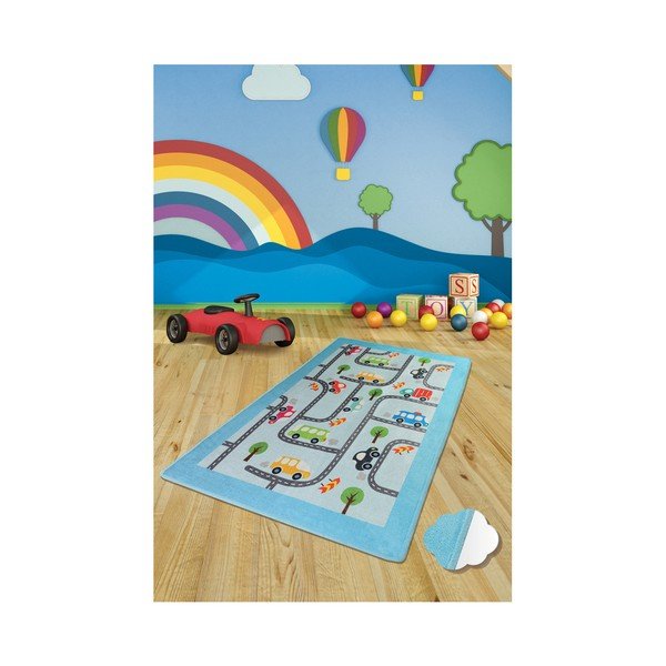 Dywan dla dzieci Baby Cars, 100x160 cm-image-1