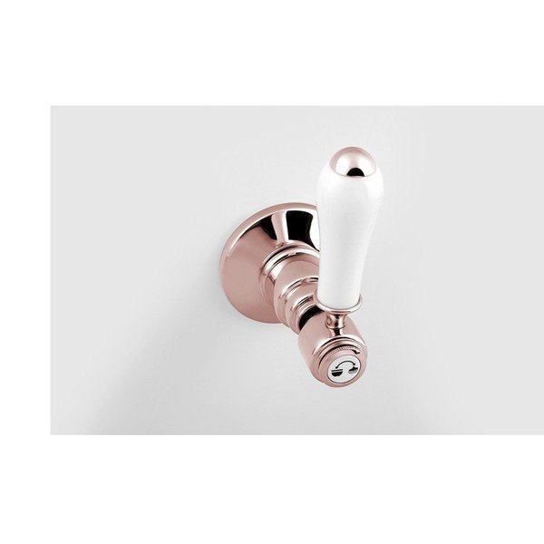 Różowa bateria prysznicowa podtynkowa (2 otwory) Antea – Sapho-image-1