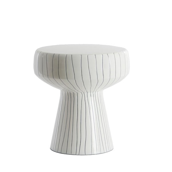 Metalowy okrągły stolik ø 38 cm Dakwa – Light & Living