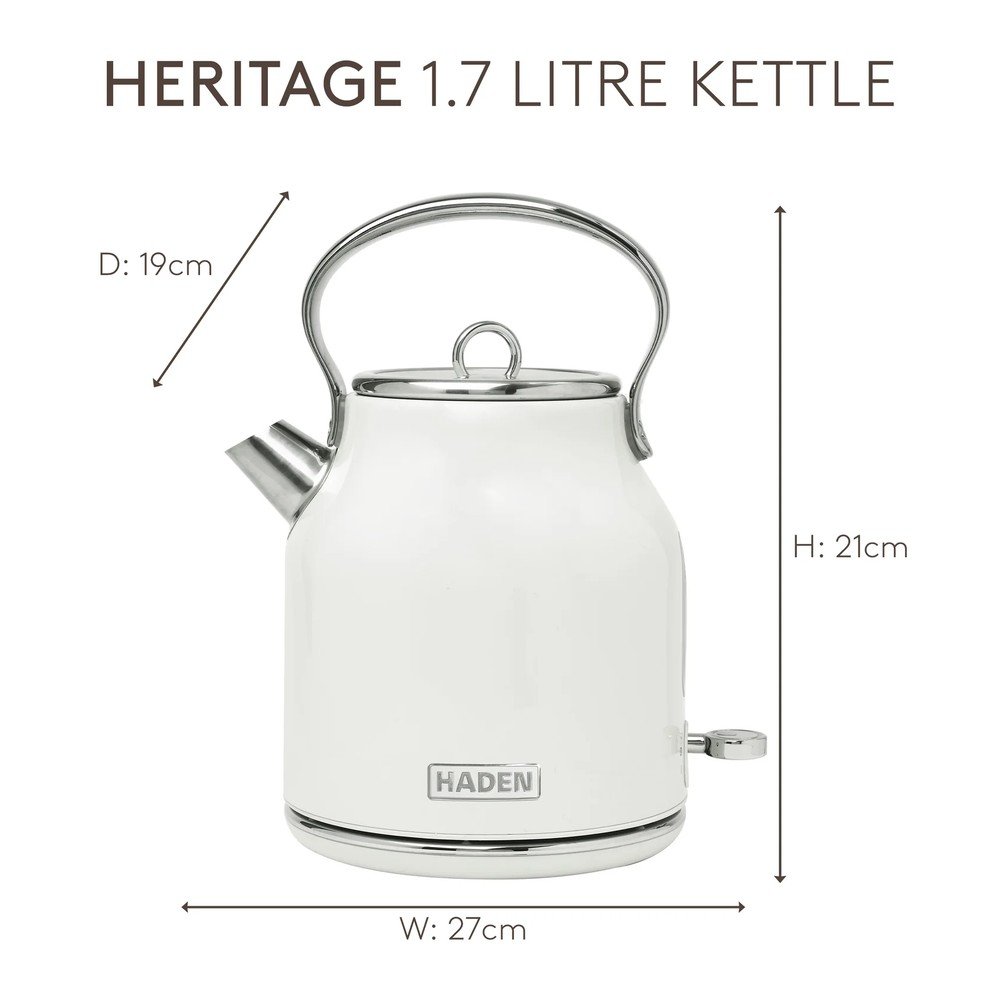 Różowy czajnik elektryczny 1,7 l Heritage – Haden (zdjęcie 8)