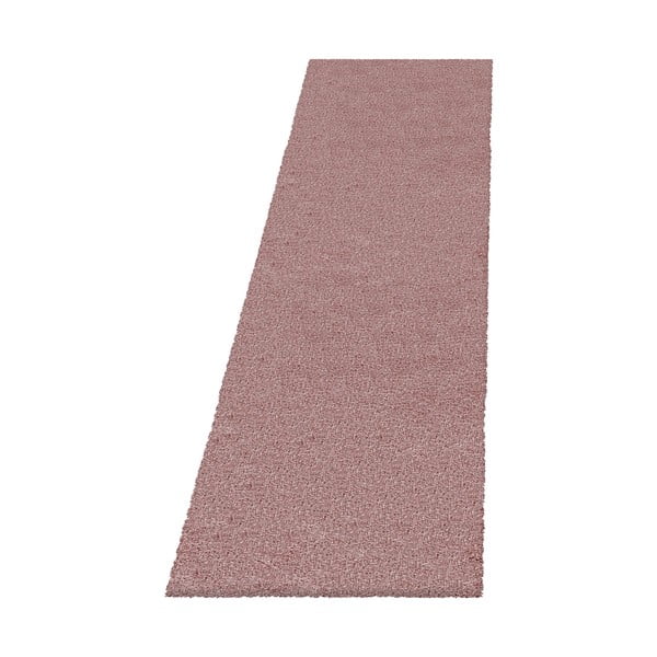 Różowy chodnik 80x250 cm Fluffy – Ayyildiz Carpets