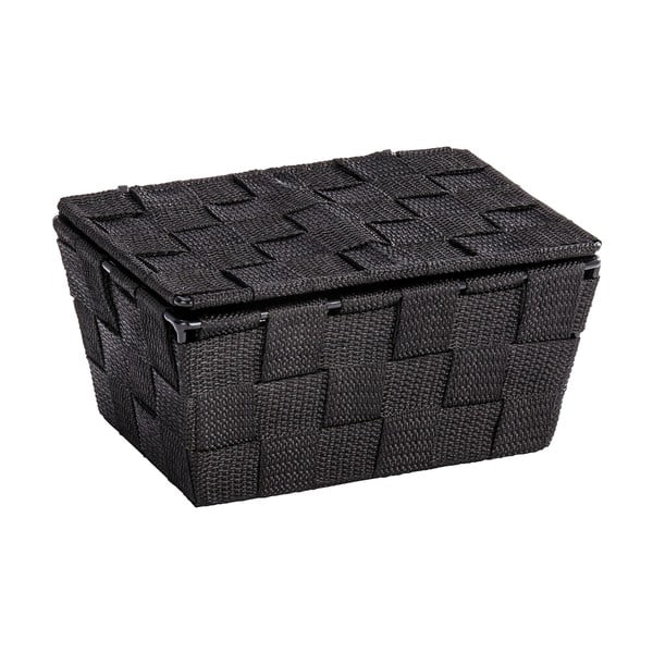 Czarny koszyk zamykany Wenko Adria-image-1