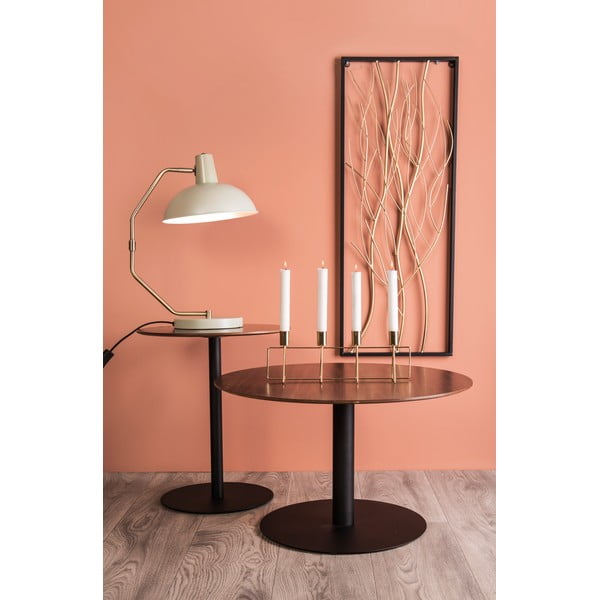 Świecznik na 4 świeczki w kolorze złota PT LIVING, dł. 40 cm-image-1