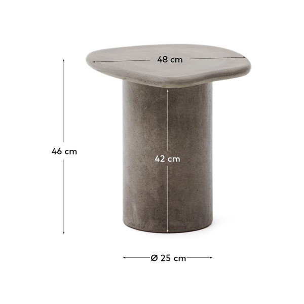 Stolik ogrodowy 48x47 cm Macarella – Kave Home-image-4