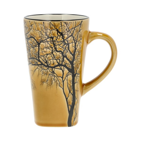 Żółty kamionkowy kubek 500 ml Hela – Villa Collection