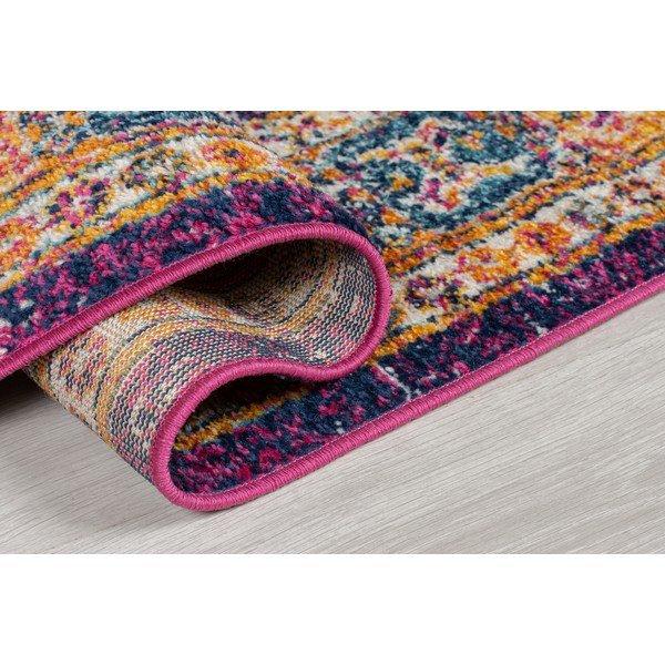 Fioletowy dywan Flair Rugs Urban Traditional,100x150 cm-image-3