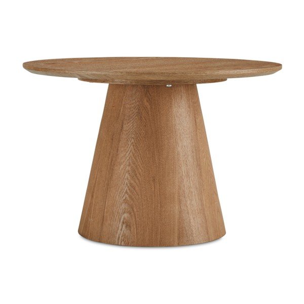 Stolik w dekorze dębu ø 60 cm Tango – Furnhouse-image-1