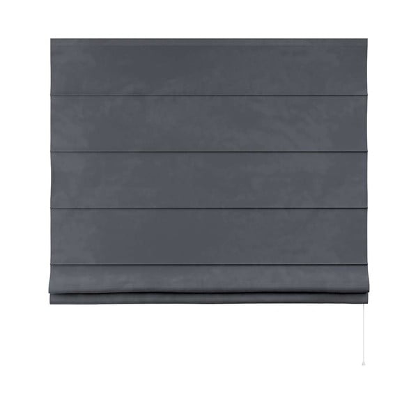 Szara roleta rzymska 170x100 cm Posh Velvet – Yellow Tipi-image-3