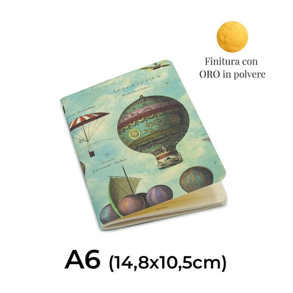 Zeszyty zestaw 192 str. w formacie A6 4 szt. Baloons – Kartos-image-2