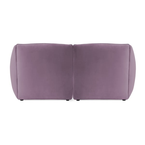 Liliowa dwuosobowa sofa modułowa Vivonita Velvet Cube-image-1