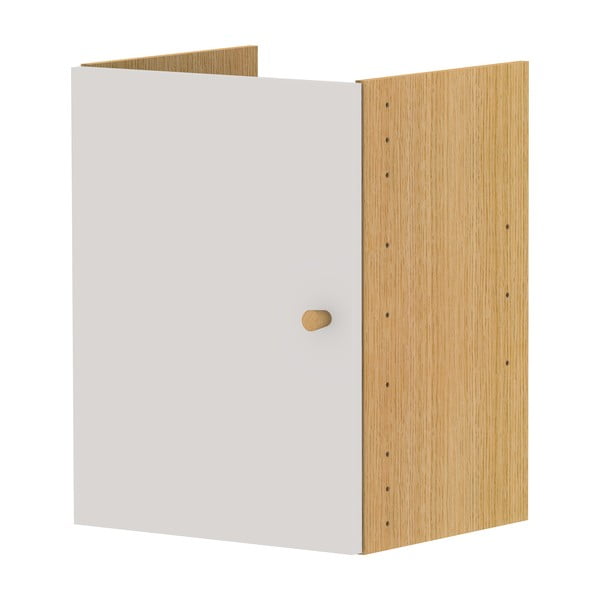 Szary element regału modułowego 33x43,5 cm Z Cube – Tenzo