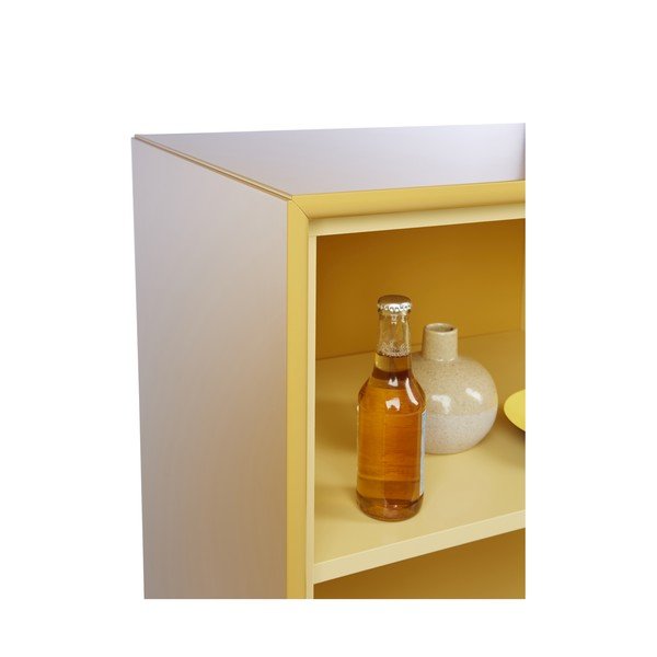 Musztardowa komoda Tom Tailor Color Box, 114x137 cm-image-1