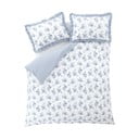 Biało-niebieska pościel dwuosobowa 200x200 cm Lucie Floral Frill – Catherine Lansfield