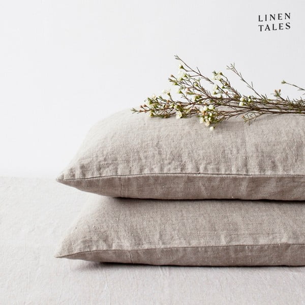 Lniana poszewka na poduszkę 70x90 cm Natural – Linen Tales