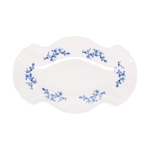 Porcelanowa taca do serwowania ø 25 cm Retro – BonBistro
