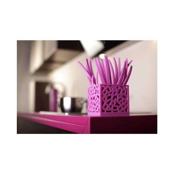 Zestaw 24 fioletowych sztućców Vialli Design Mia-image-2