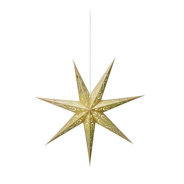 Dekoracja świetlna w kolorze złota i zieleni Markslöjd Elin Green, ø 75 cm