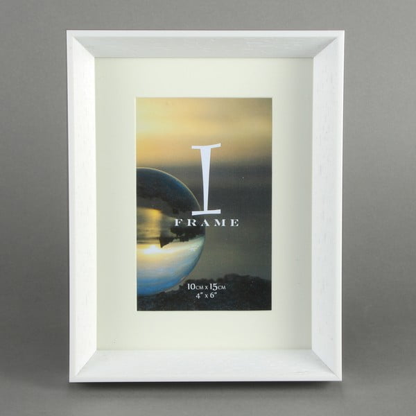 Biała ramka na zdjęcia Juliana Impressions Cream & Wood, 17,5x22,5 cm