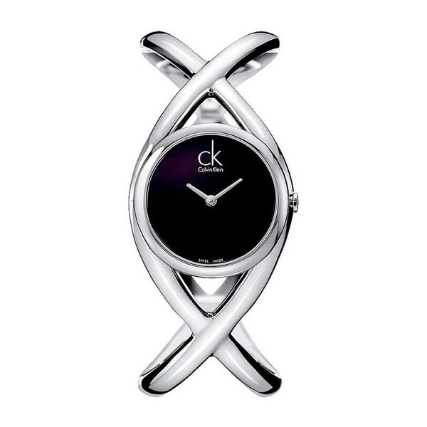 Srebrny zegarek damski Calvin Klein K2L23102