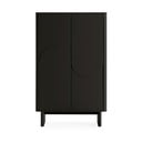 Czarna szafka 80x130x40 cm Solei – MOME