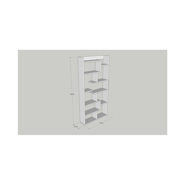 Biała biblioteczka Kuttap White-image-2