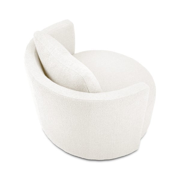 Biały fotel obrotowy Interieurs 86 Nael-image-3