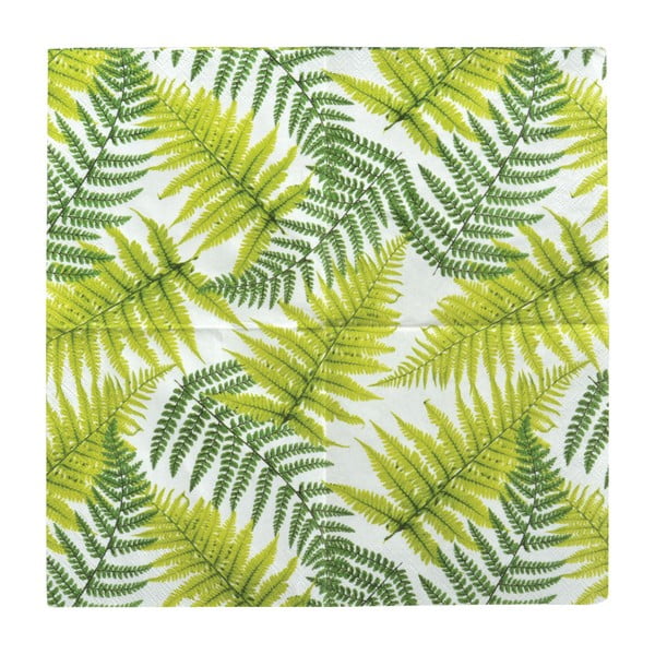 Zestaw 40 serwetek Esschert Design Leaf-image-2
