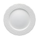 Biały talerz porcelanowy Brandani Gran Gala, ⌀ 25 cm