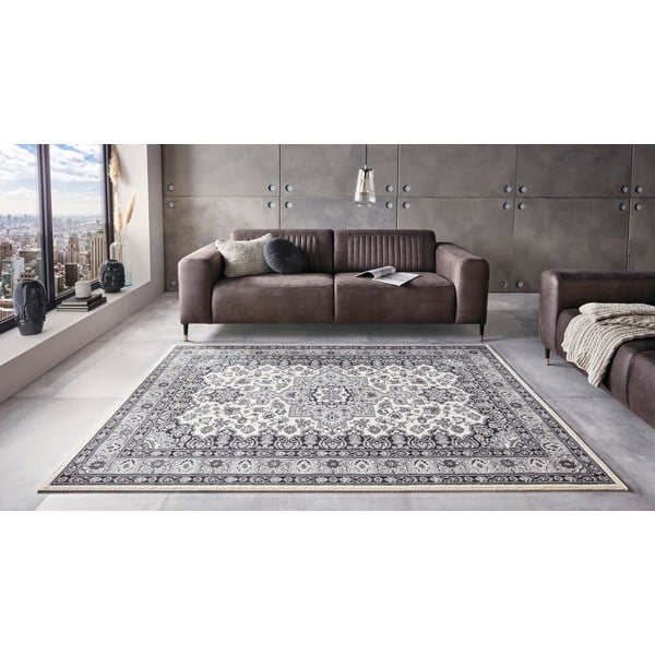 Kremowo-szary dywan Nouristan Parun Tabriz, 120x170 cm-image-1