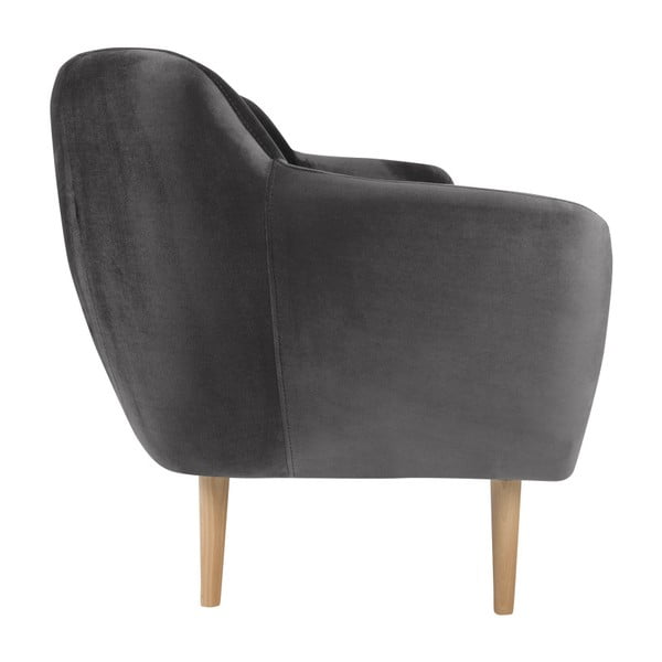 Szara sofa 3-osobowa Mazzini Sofas Benito-image-4