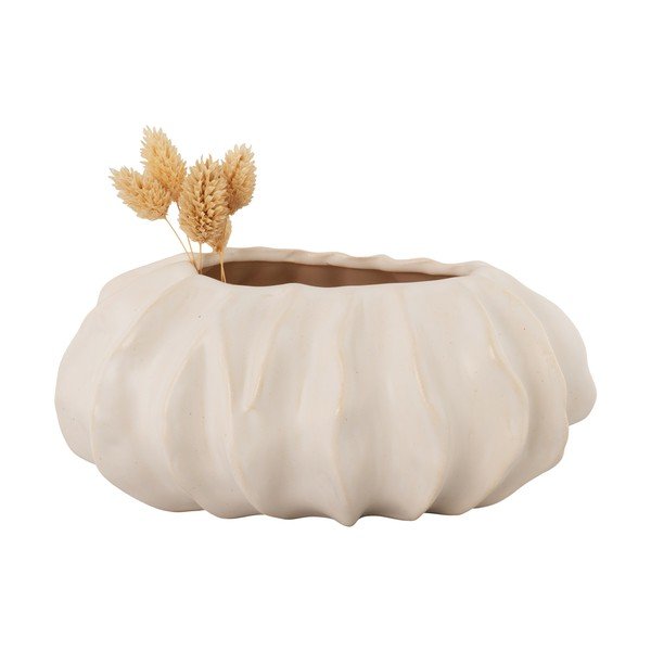 Biały wazon ceramiczny – House Nordic-image-1