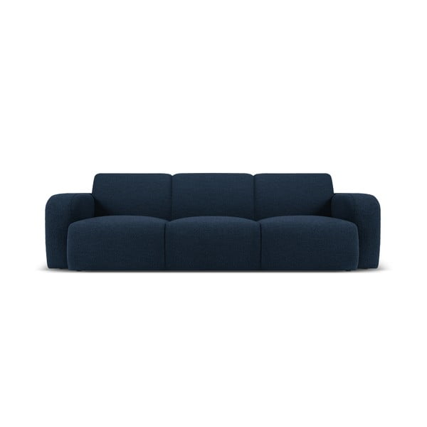Ciemnoniebieska sofa z materiału bouclé 235 cm Molino – Micadoni Home